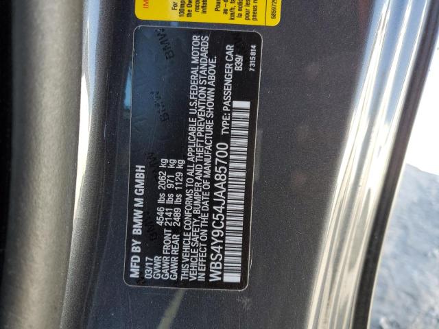 2018 BMW M4 - WBS4Y9C54JAA85700