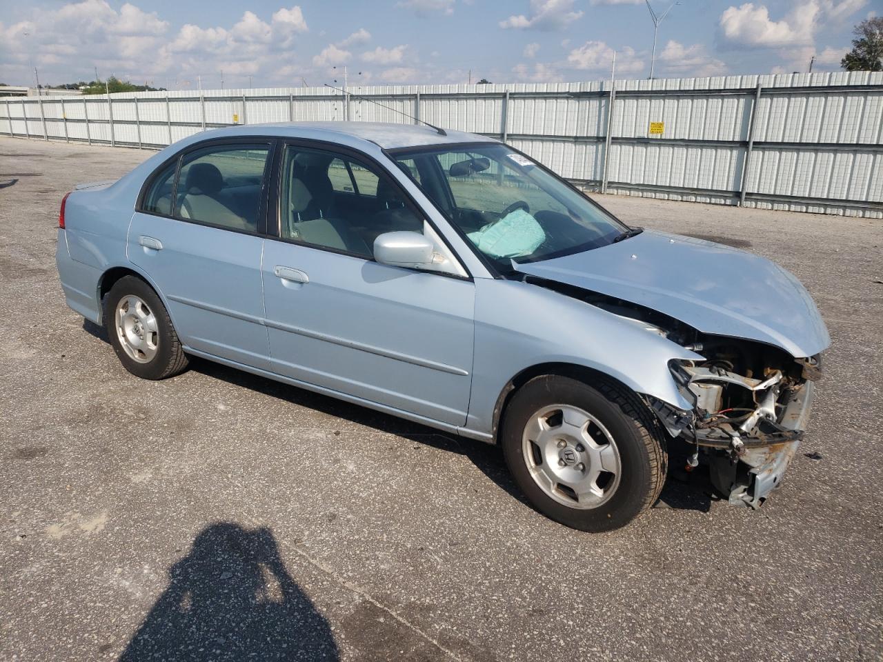 Lot #2921523699 2005 HONDA CIVIC HYBR