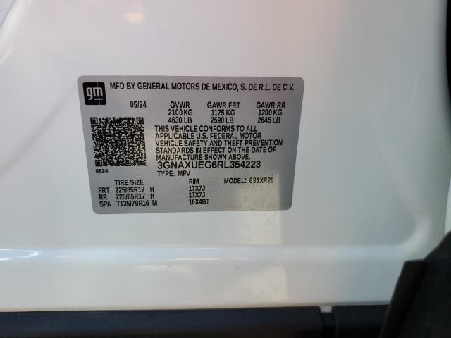2024 CHEVROLET EQUINOX LT - 3GNAXUEG6RL354223