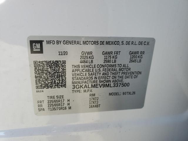 2021 GMC TERRAIN SL - 3GKALMEV9ML337500