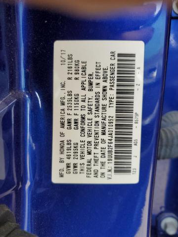 2018 ACURA TLX TECH+A - 19UUB2F64JA010952