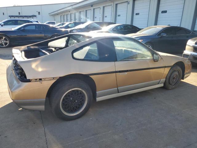 PONTIAC FIERO GT 1987 gold  gas 1G2PG119XHP200243 photo #4