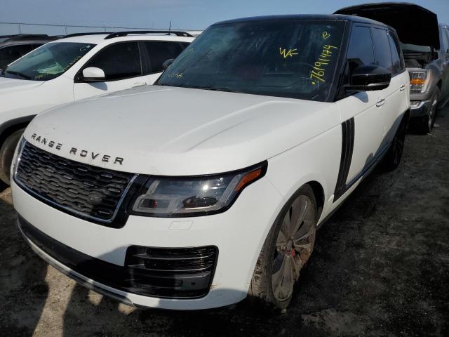 LAND ROVER RANGE ROVE 2019 white  gas SALGW2SEXKA530547 photo #1