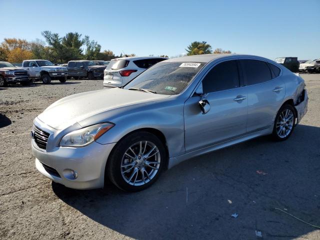 INFINITI M37 X 2013 silver  gas JN1BY1AR7DM602593 photo #1