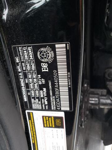 2015 MERCEDES-BENZ ML 63 AMG - 4JGDA7EB0FA440509