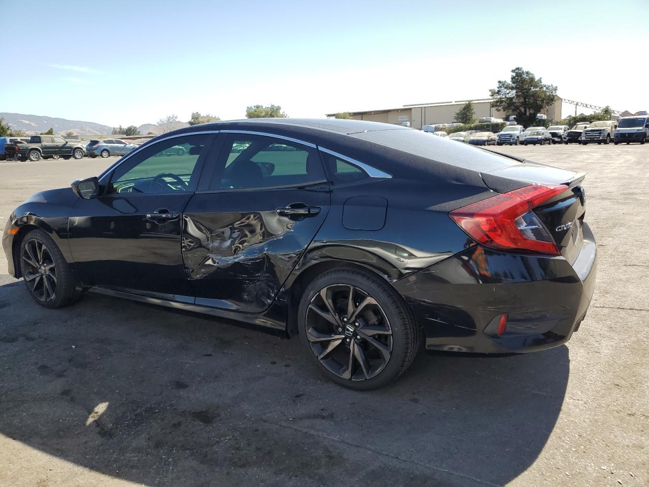 Lot #3030387493 2019 HONDA CIVIC SPOR