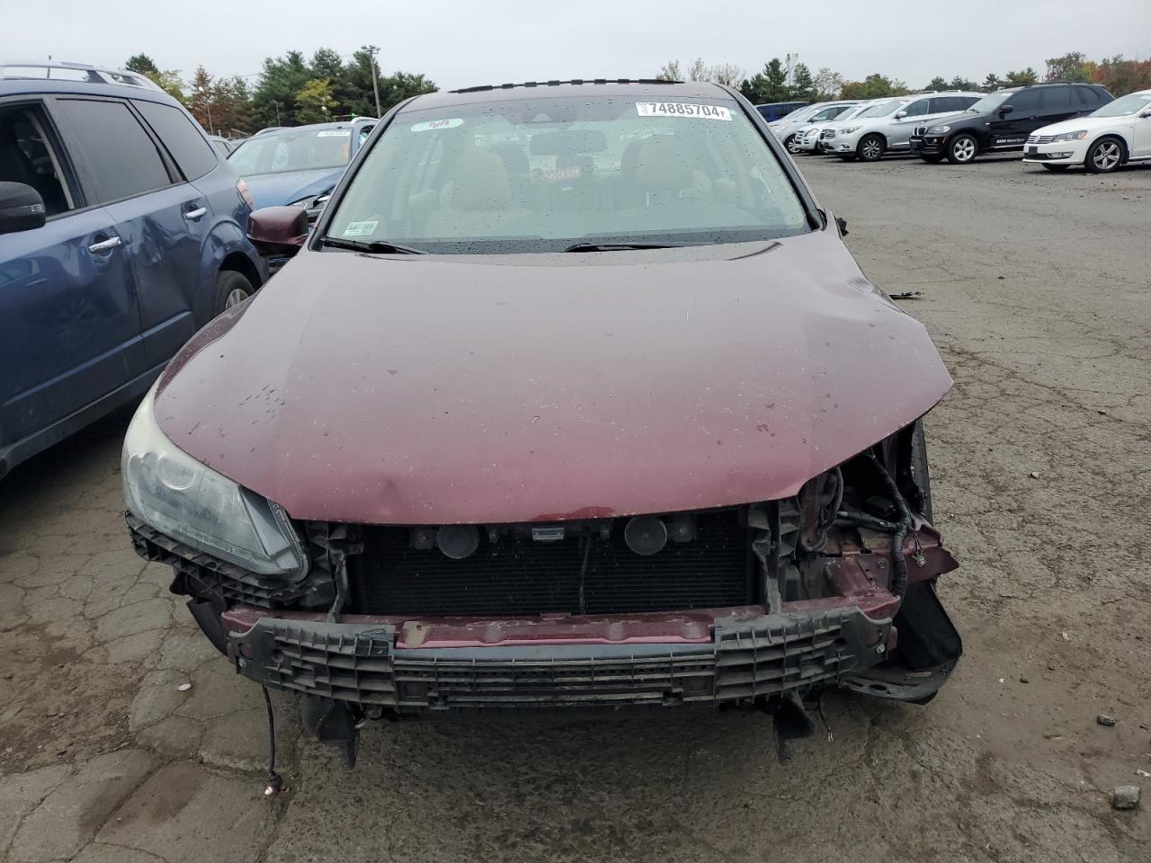 Lot #2974118361 2014 HONDA ACCORD EXL