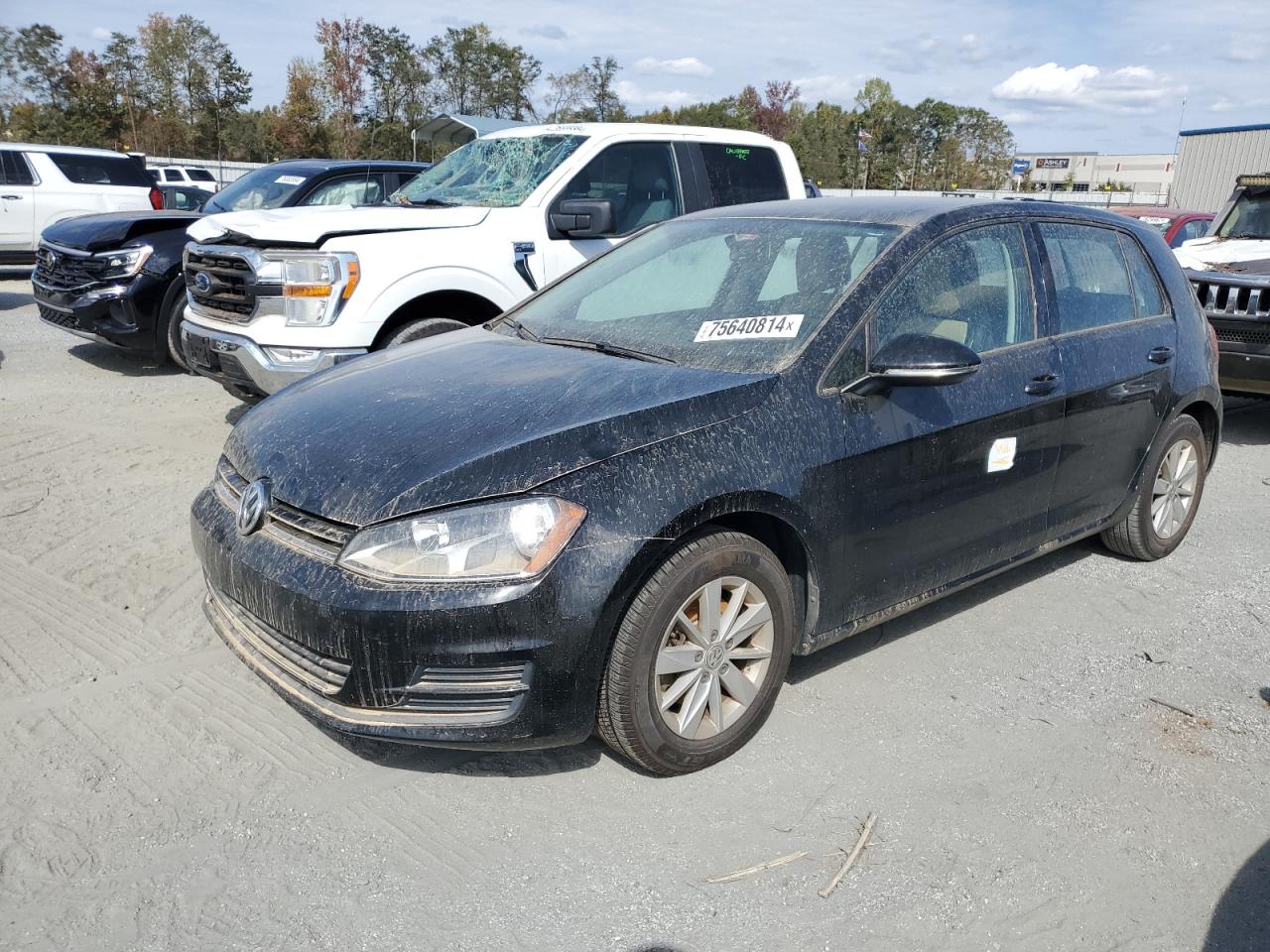 Lot #2919433394 2016 VOLKSWAGEN GOLF S