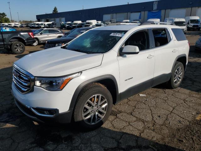 GMC ACADIA SLE 2019 white  gas 1GKKNLLAXKZ271277 photo #1