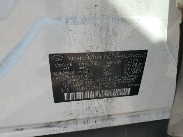 2019 HYUNDAI SANTA FE S - 5NMS2CAD7KH131838