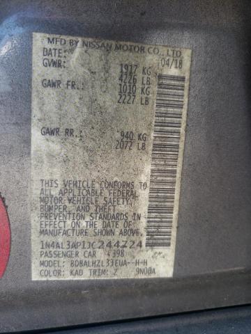 2018 NISSAN ALTIMA 2.5 - 1N4AL3AP1JC244724