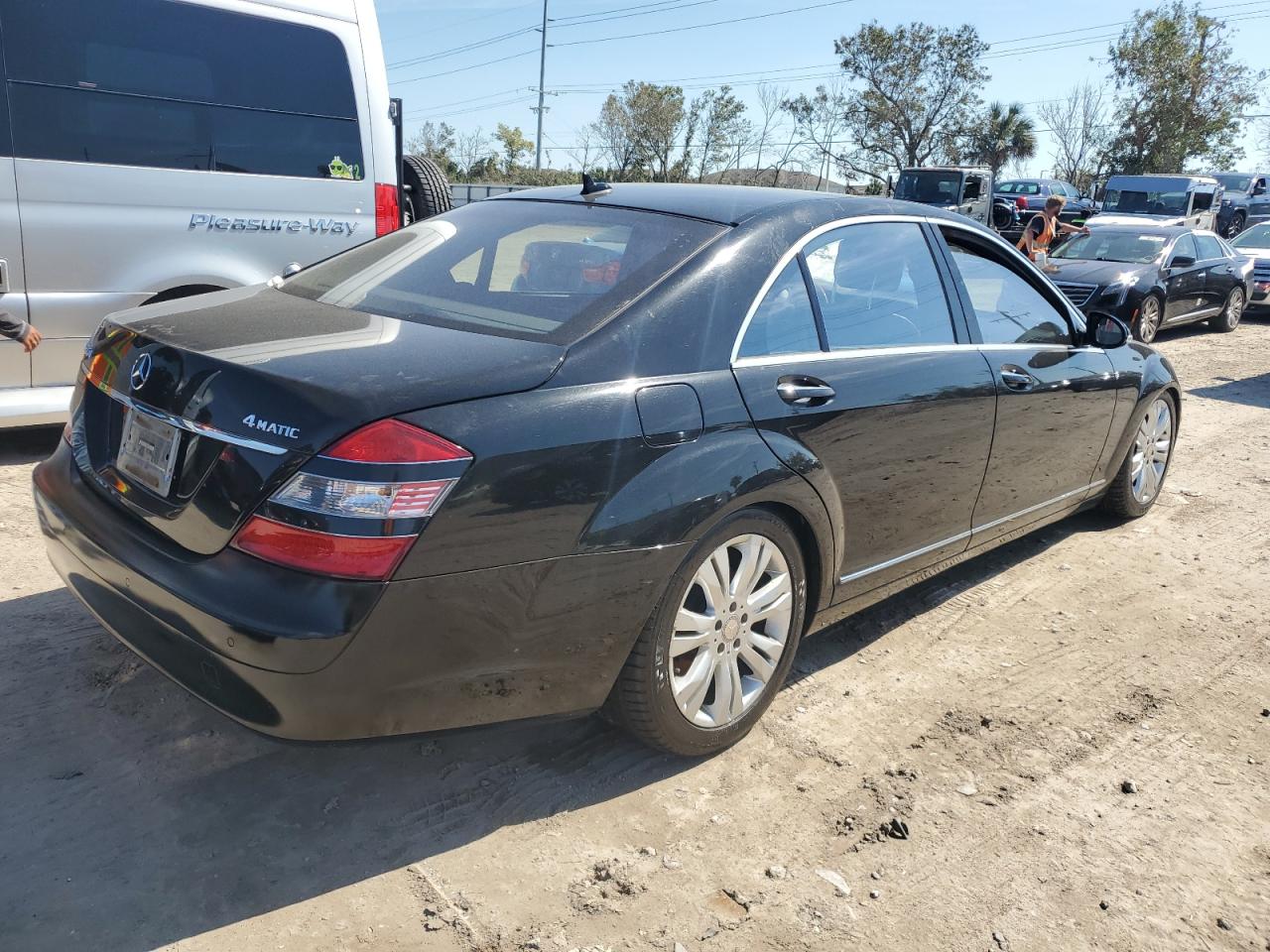 Lot #2986712453 2008 MERCEDES-BENZ S 550 4MAT