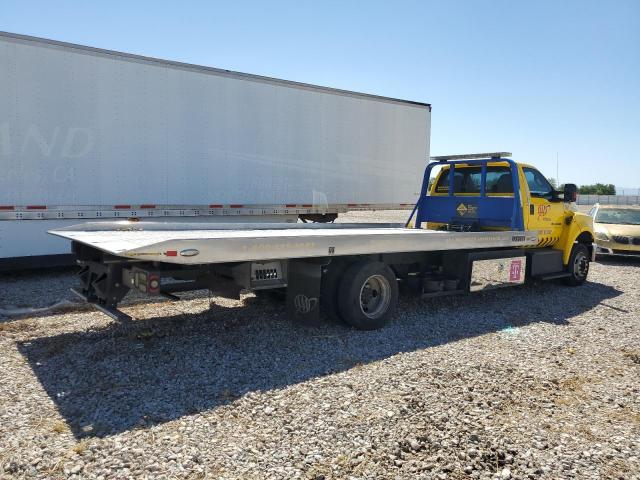 FORD F650 SUPER 2018 yellow  diesel 1FDWF6DEXJDF05339 photo #4