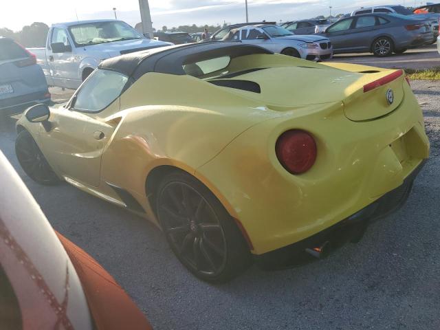 2016 ALFA ROMEO 4C SPIDER ZARBAAB44GM181561