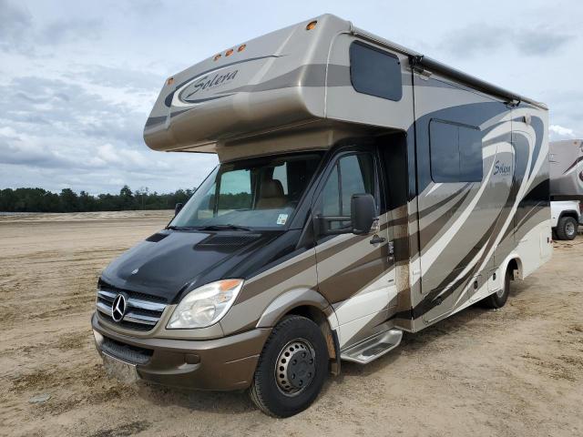 MERCEDES-BENZ SPRINTER 3 2013 two tone chassis diesel WDAPF4CC1D9537975 photo #3