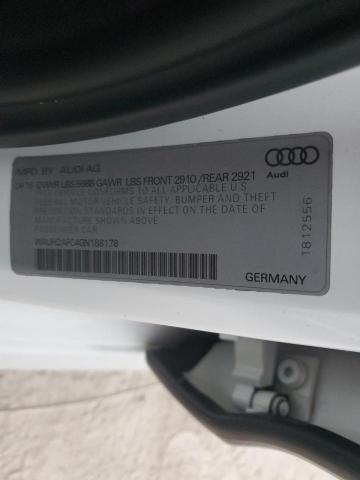 2016 AUDI S6 PRESTIG WAUH2AFC4GN188178