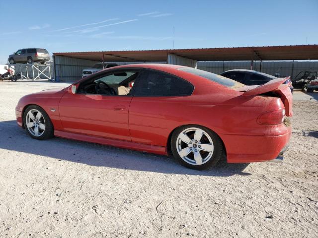 PONTIAC GTO 2005 red  gas 6G2VX12U95L427522 photo #3