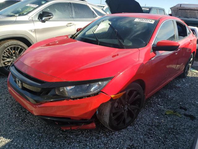 VIN 2HGFC2F87MH536134 2021 HONDA CIVIC no.1