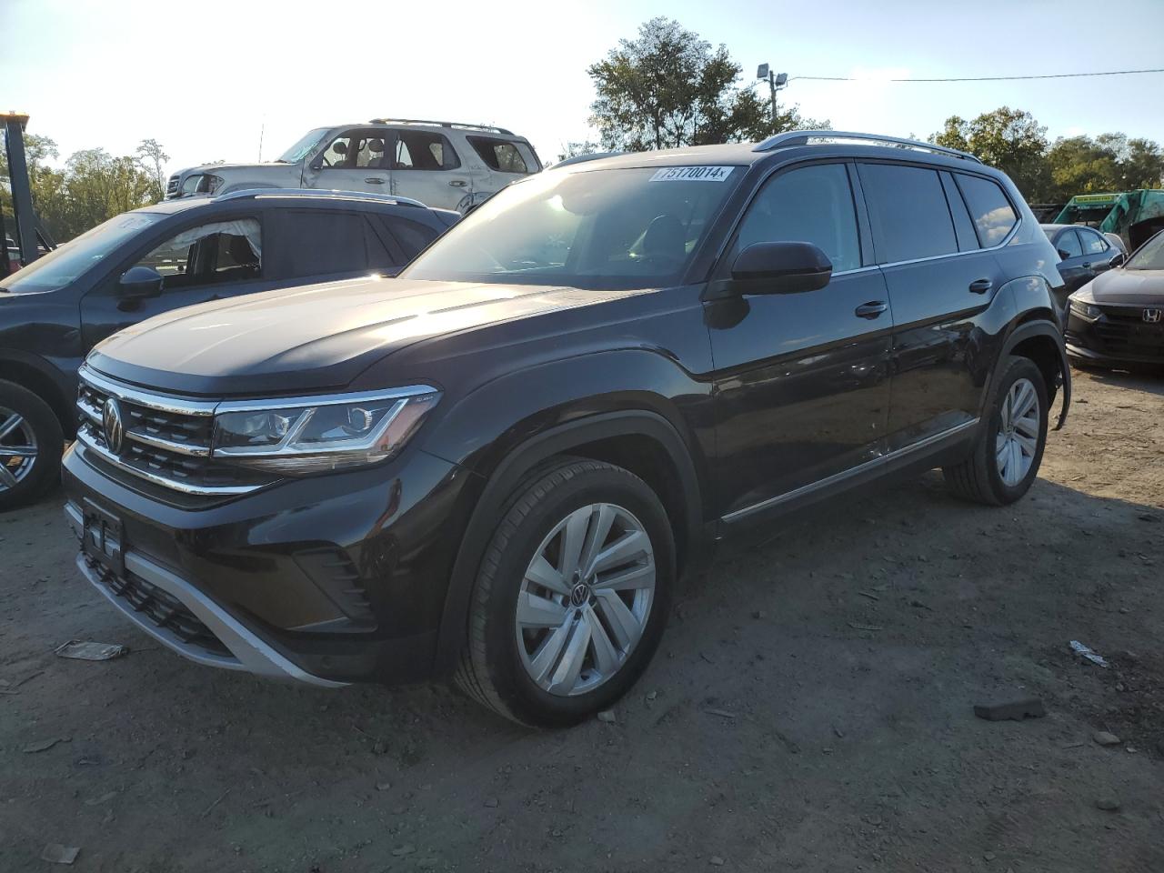 Lot #2977079089 2021 VOLKSWAGEN ATLAS SEL