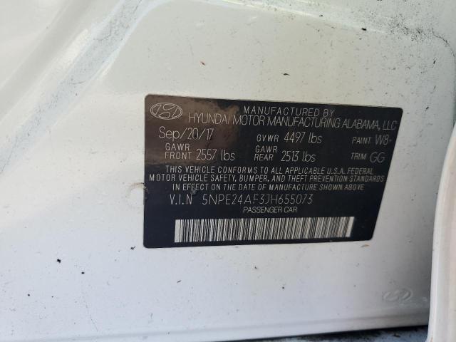 VIN 5NPE24AF3JH655073 2018 HYUNDAI SONATA no.13