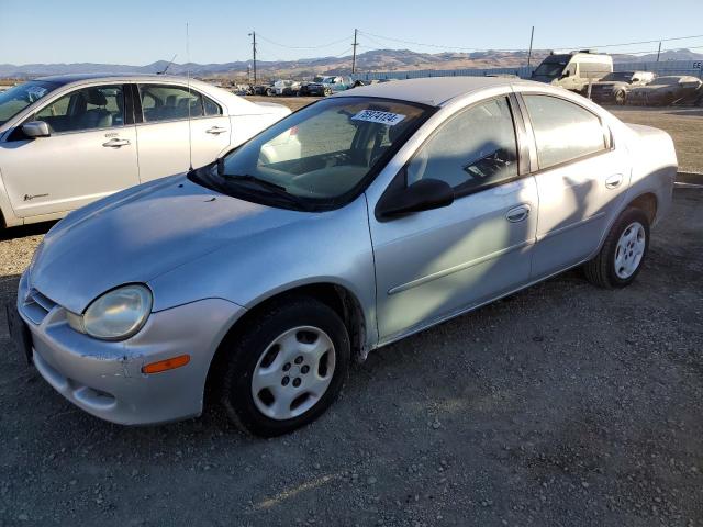 DODGE NEON 2002 silver  gas 1B3ES26C92D511457 photo #1