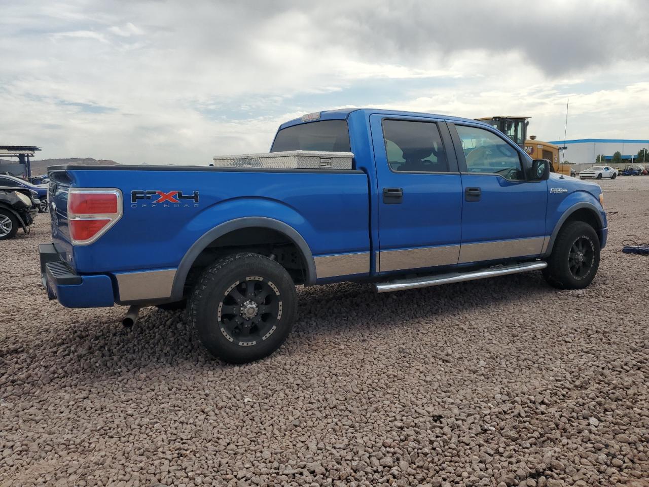 FORD F150 SUPER 2010 blue  flexible fuel 1FTFW1EV2AFD69041 photo #4