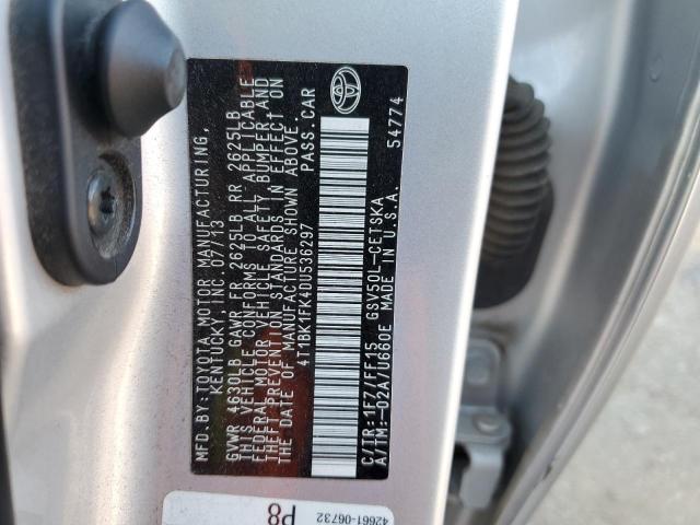 VIN 4T1BK1FK4DU536297 2013 Toyota Camry, SE no.13