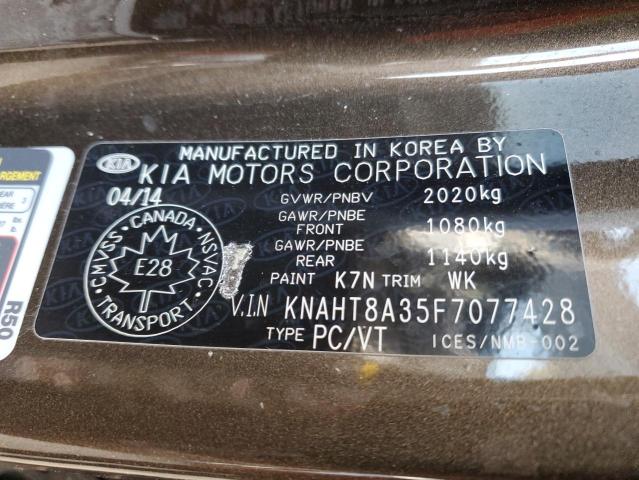 2015 KIA RONDO KNAHT8A35F7077428