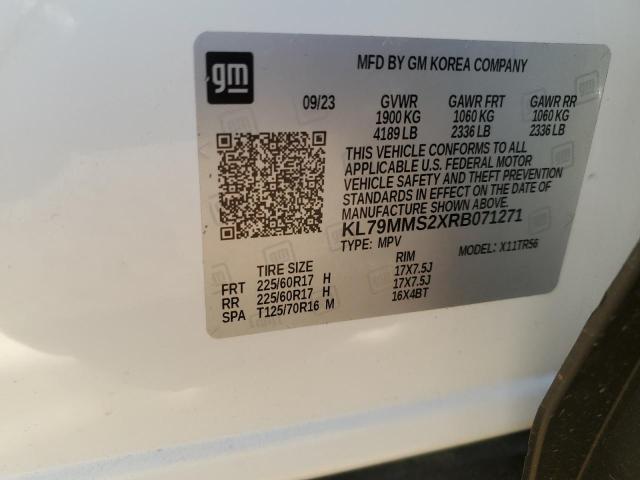 2024 CHEVROLET TRAILBLAZE - KL79MMS2XRB071271