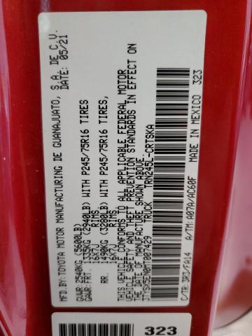 2021 TOYOTA TACOMA ACC - 3TYSX5EN0MT007429