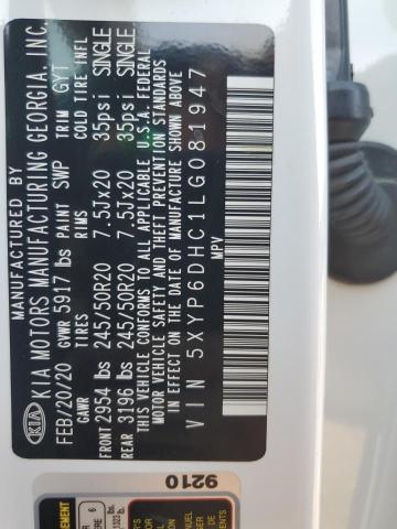 2020 KIA TELLURIDE - 5XYP6DHC1LG081947
