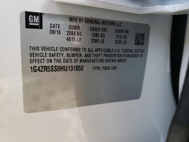 2017 BUICK LACROSSE P - 1G4ZR5SS8HU131850