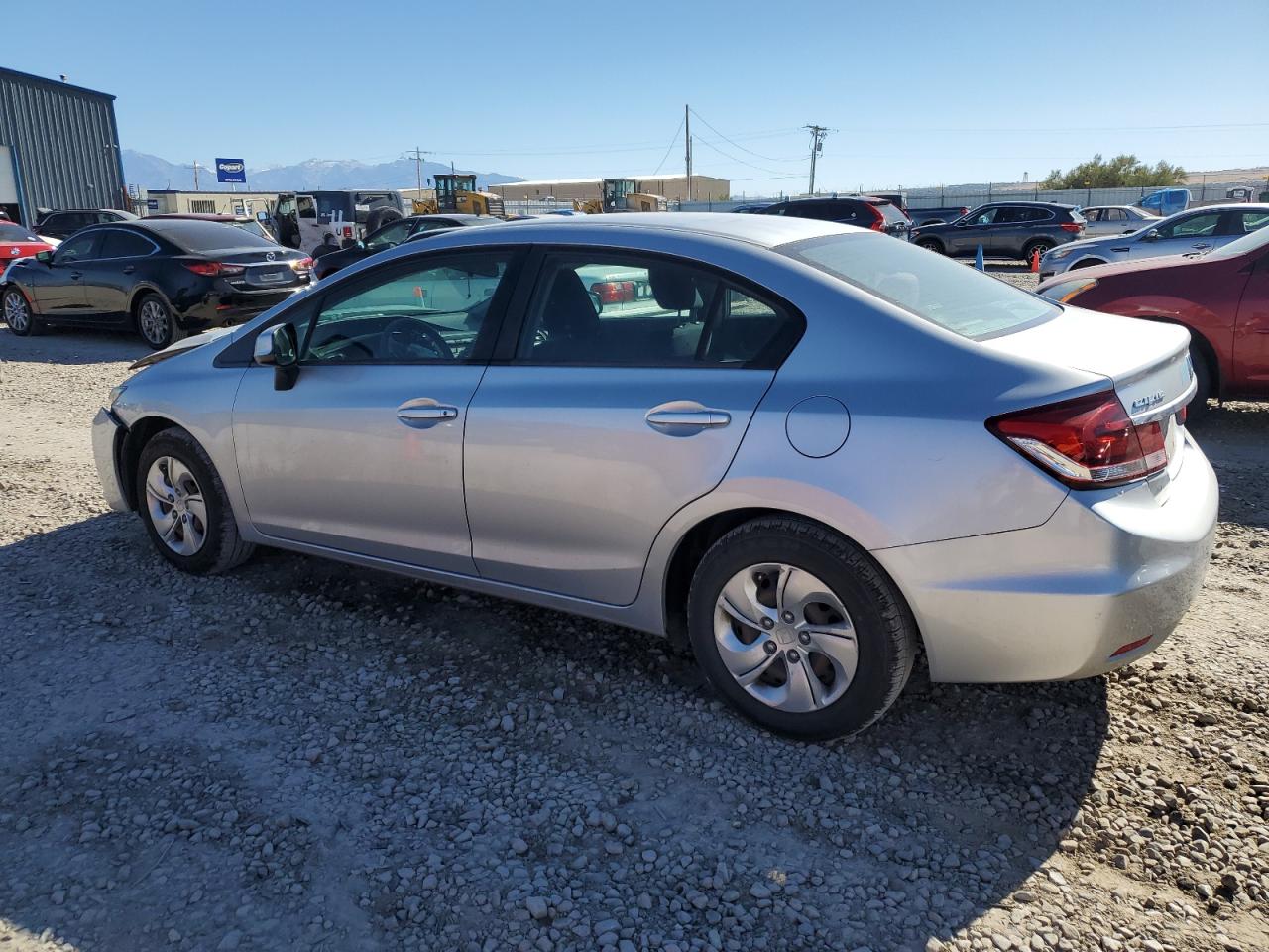 Lot #2977276585 2013 HONDA CIVIC LX