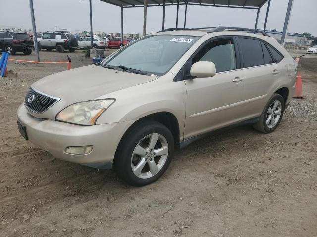 LEXUS RX 330 2004 gold 4dr spor gas JTJGA31U540024313 photo #1