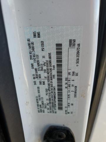 2021 FORD F150 SUPER - 1FTEW1EP9MKE41541