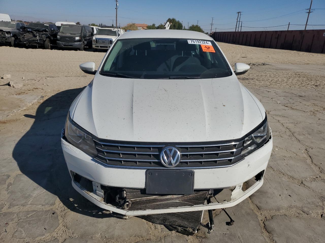 Lot #2919255878 2016 VOLKSWAGEN PASSAT S