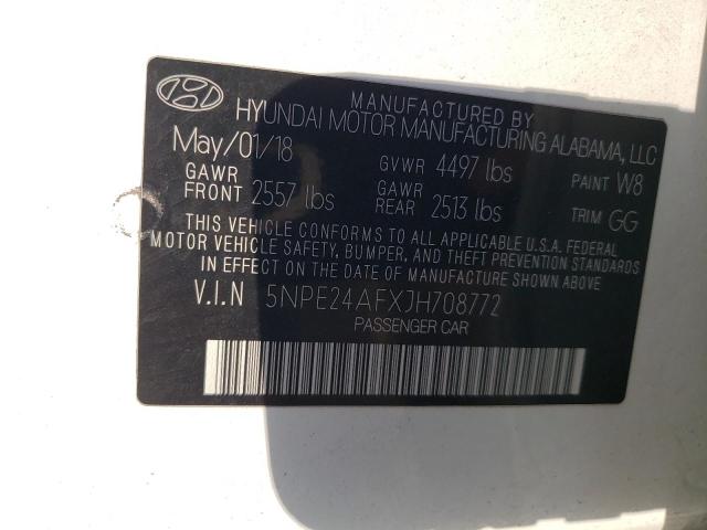2018 HYUNDAI SONATA SE - 5NPE24AFXJH708772