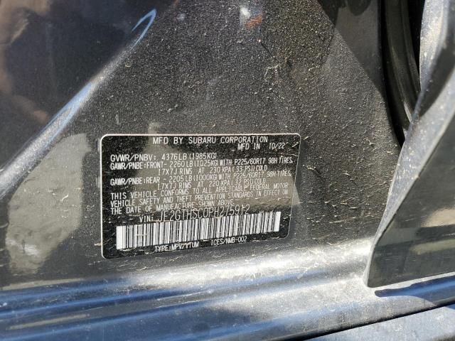 2023 SUBARU CROSSTREK - JF2GTHSC0PH275912