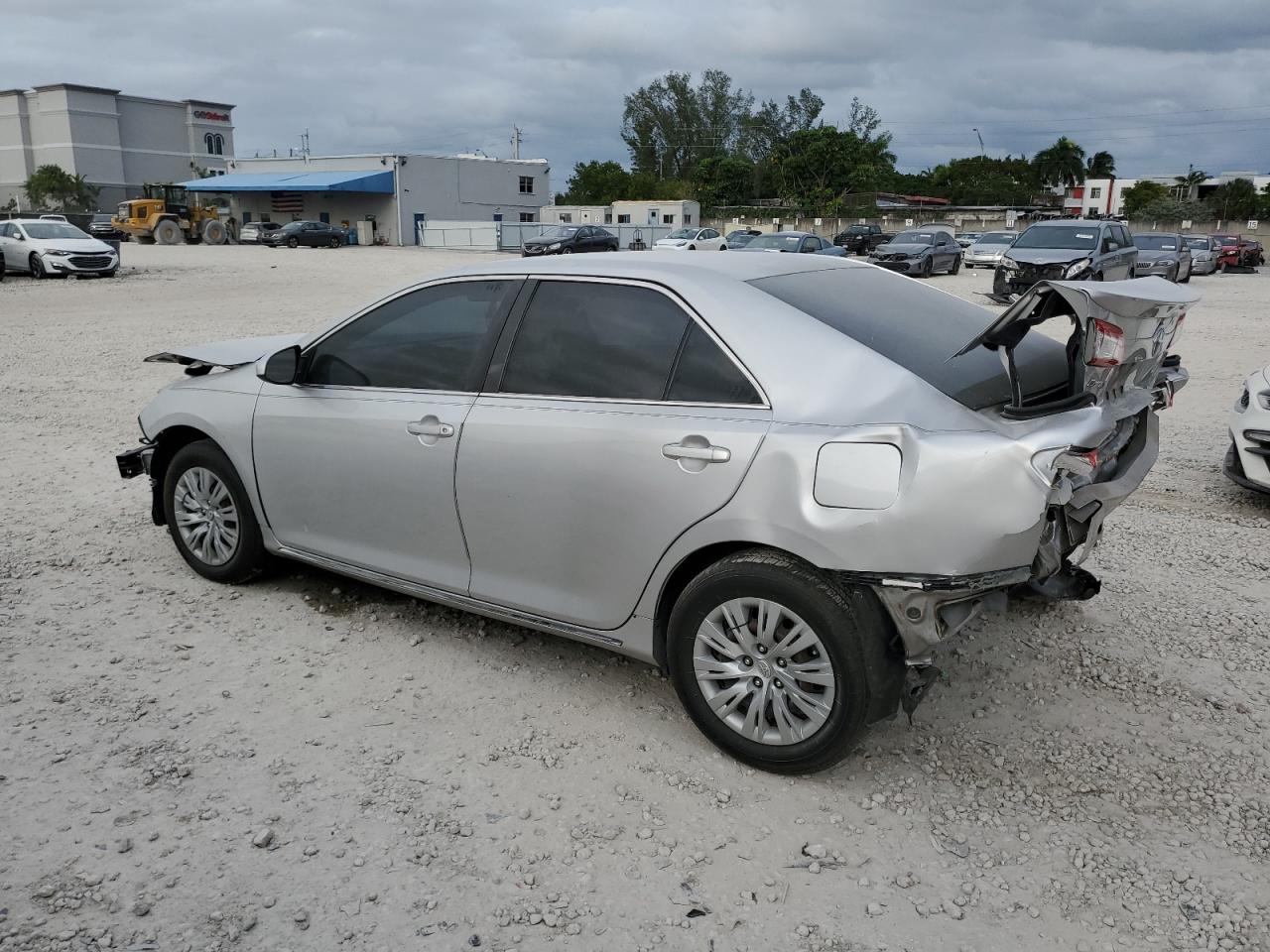 TOYOTA CAMRY BASE 2012 silver  gas 4T1BF1FK4CU033890 photo #3