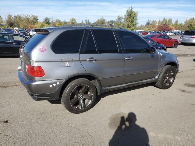 BMW X5 4.4I 2005 gray 4dr spor gas 5UXFB53575LV16692 photo #4