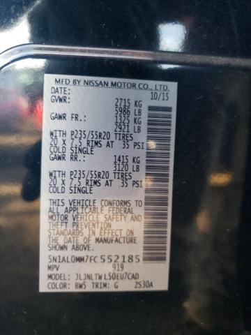2015 INFINITI QX60 - 5N1AL0MM7FC552185