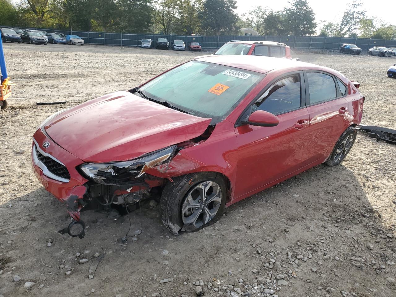 Lot #2952901802 2021 KIA FORTE FE