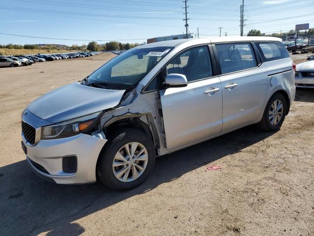 KIA SEDONA L 2016 silver sports v gas KNDMA5C19G6156819 photo #1