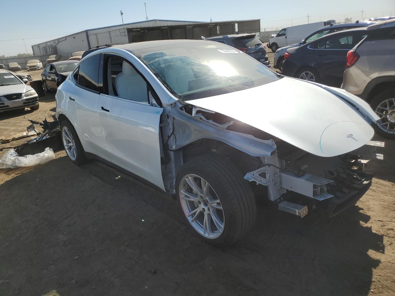 Lot #2924101131 2020 TESLA MODEL Y