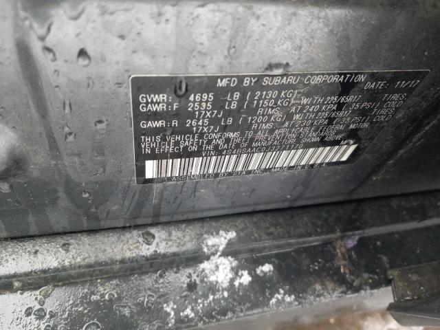 2018 SUBARU OUTBACK 2. - 4S4BSAAC0J3271170