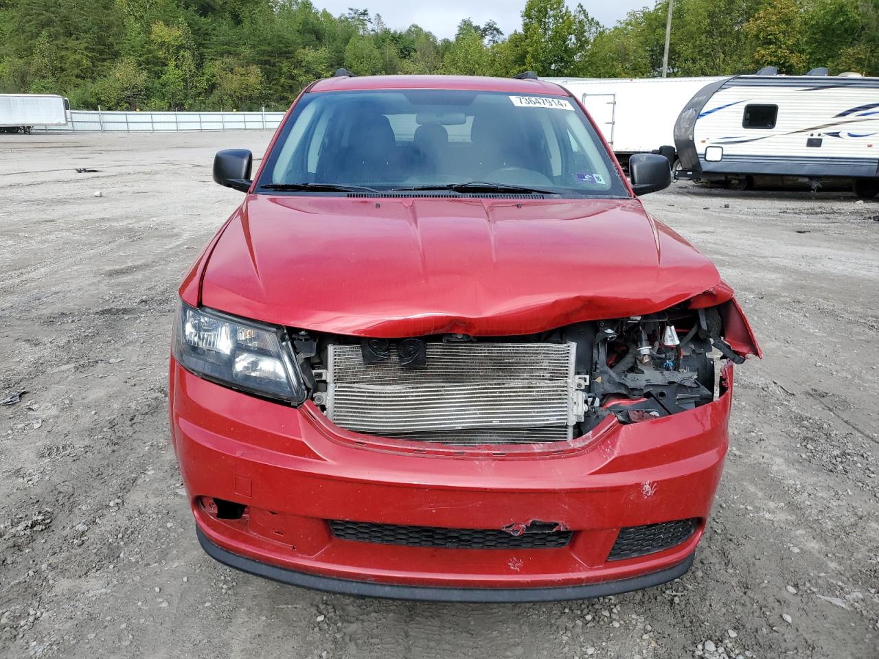 Lot #2943176536 2018 DODGE JOURNEY SE