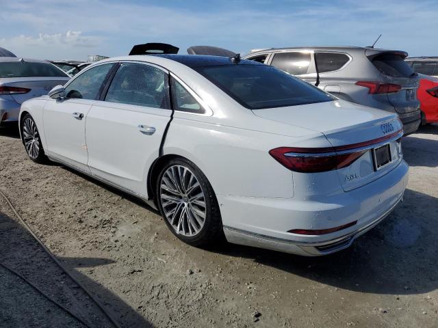 AUDI A8 L 2019 white  gas WAU8DAF88KN006836 photo #3