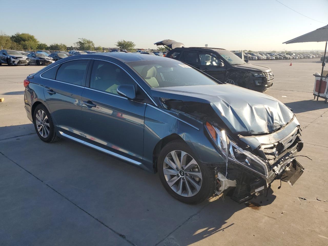 Lot #2994078246 2017 HYUNDAI SONATA SPO