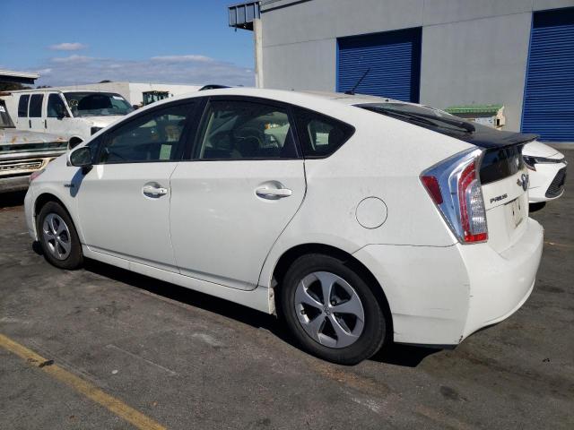 TOYOTA PRIUS 2015 white  hybrid engine JTDKN3DU7F1991905 photo #3