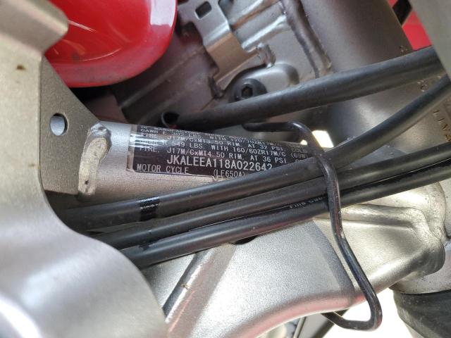 2008 KAWASAKI KLE650 A - JKALEEA118A022642